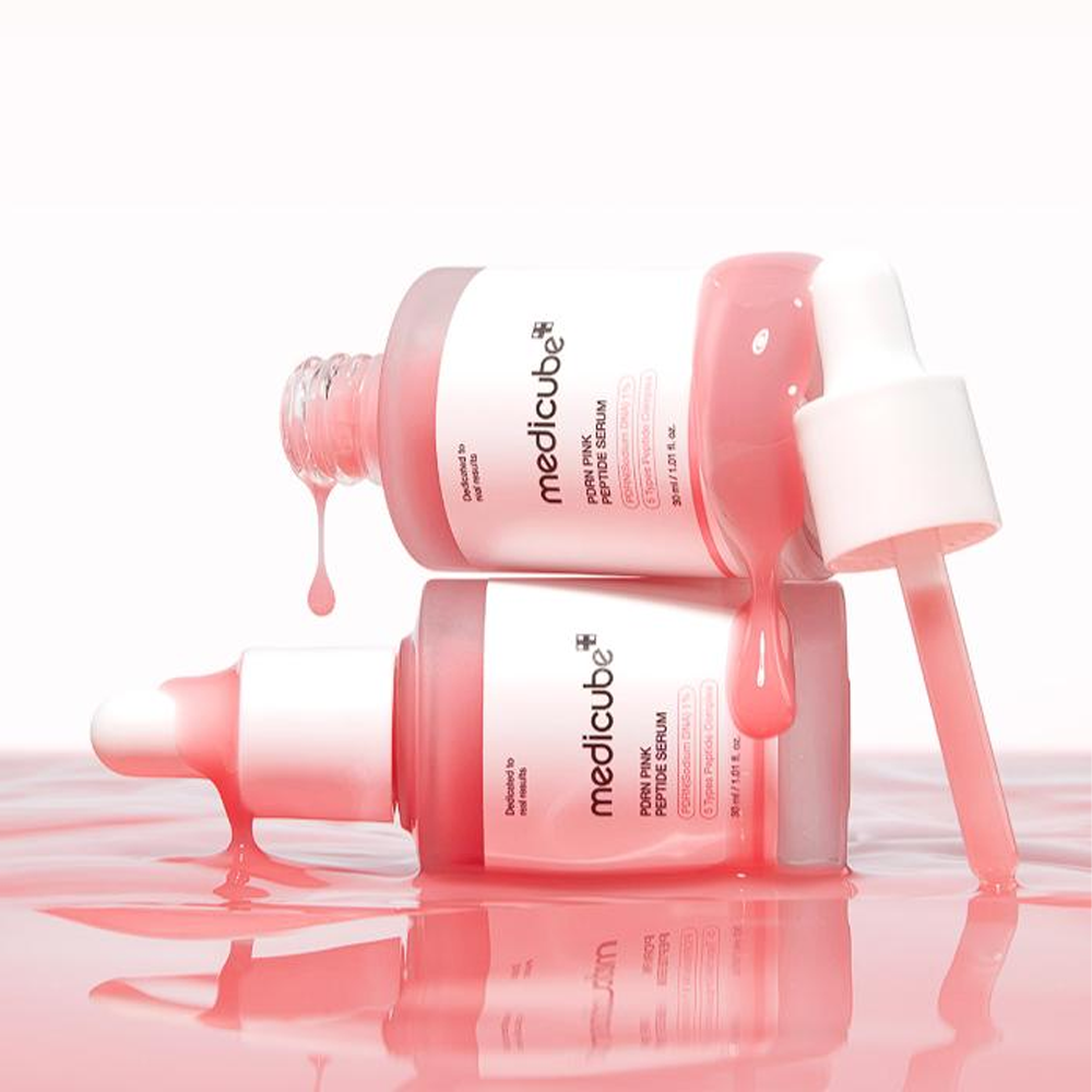 MEDICUBE PDRN Pink Peptide Serum 30ml - Відновлювальна сироватка з полінуклеотидами та пептидами - фото №2 MEDICUBE PDRN Pink Peptide Serum 30ml - Відновлювальна сироватка з полінуклеотидами та пептидами - фото №2