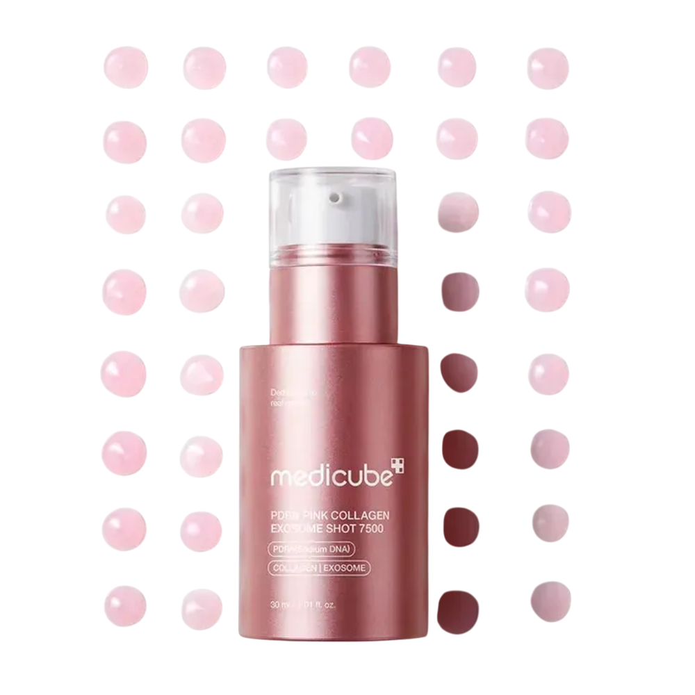 MEDICUBE PDRN Pink Collagen Exosome Shot 7500 30ml - Регенеруюча сироватка з полінуклеотидами, екзосомами та спікулами - фото №2 MEDICUBE PDRN Pink Collagen Exosome Shot 7500 30ml - Регенеруюча сироватка з полінуклеотидами, екзосомами та спікулами - фото №2