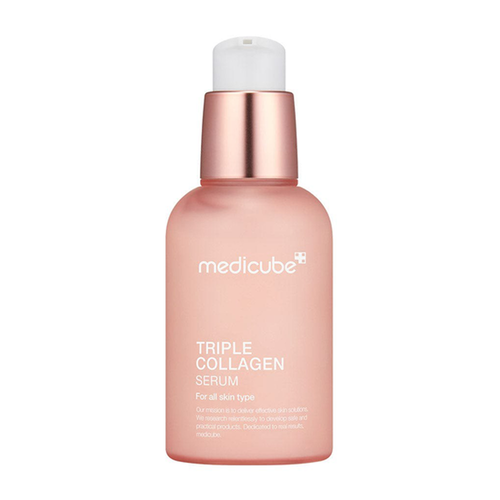 MEDICUBE Triple Collagen Serum 55ml - Зволожувальна сироватка з колагеном та гіалуроновою кислотою MEDICUBE Triple Collagen Serum 55ml - Зволожувальна сироватка з колагеном та гіалуроновою кислотою