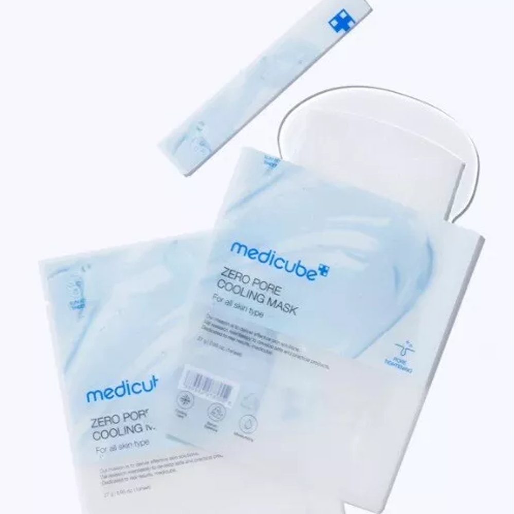 MEDICUBE Zero Pore Cooling Mask 27g - Охолоджувальна маска для звуження пор і контролю жирності шкіри - фото №1 MEDICUBE Zero Pore Cooling Mask 27g - Охолоджувальна маска для звуження пор і контролю жирності шкіри - фото №1