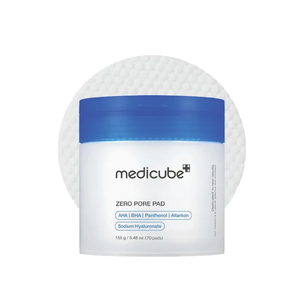 MEDICUBE Zero Pore Pad 2.0 70шт - Пілінг пади для очищення та звуження пор - фото №1