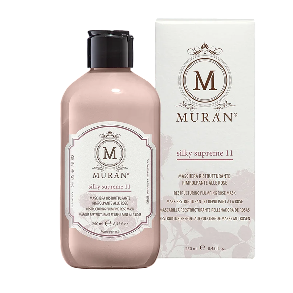 MURAN Silky Supreme 11 250ml - Маска для восстановления и наполнения волос с розами MURAN Silky Supreme 11 250ml - Маска для восстановления и наполнения волос с розами