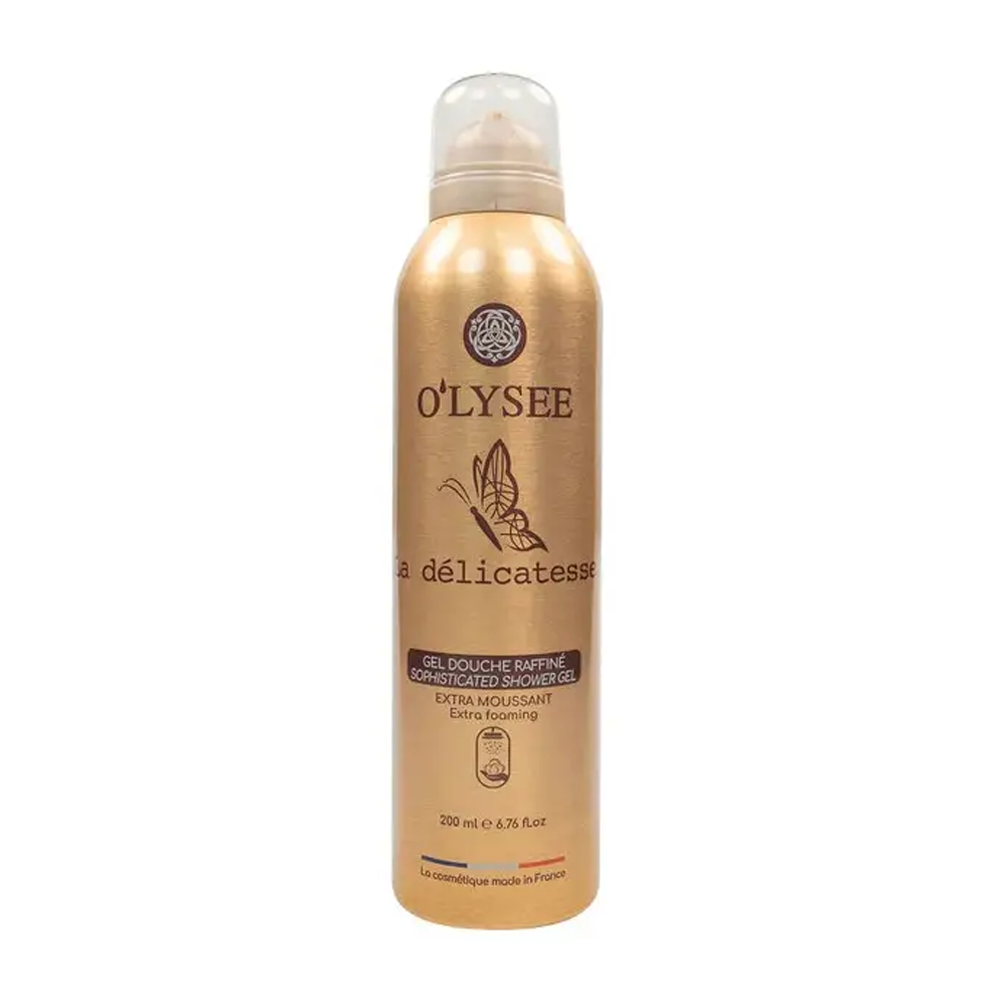 O'LYSEE Extra Foaming Shower Gel La Delicatesse 200ml - Екстрапінний гель для душу "La Delicatesse" O'LYSEE Extra Foaming Shower Gel La Delicatesse 200ml - Екстрапінний гель для душу "La Delicatesse"