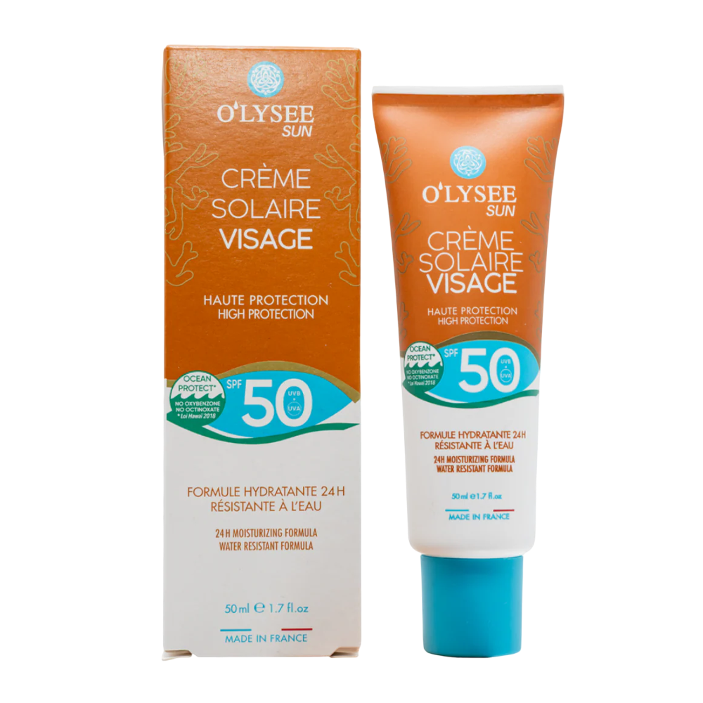 O'LYSEE Sun Cream Solaire Visage SPF 50+ 50ml - Сонцезахисний крем - фото №1 O'LYSEE Sun Cream Solaire Visage SPF 50+ 50ml - Сонцезахисний крем - фото №1