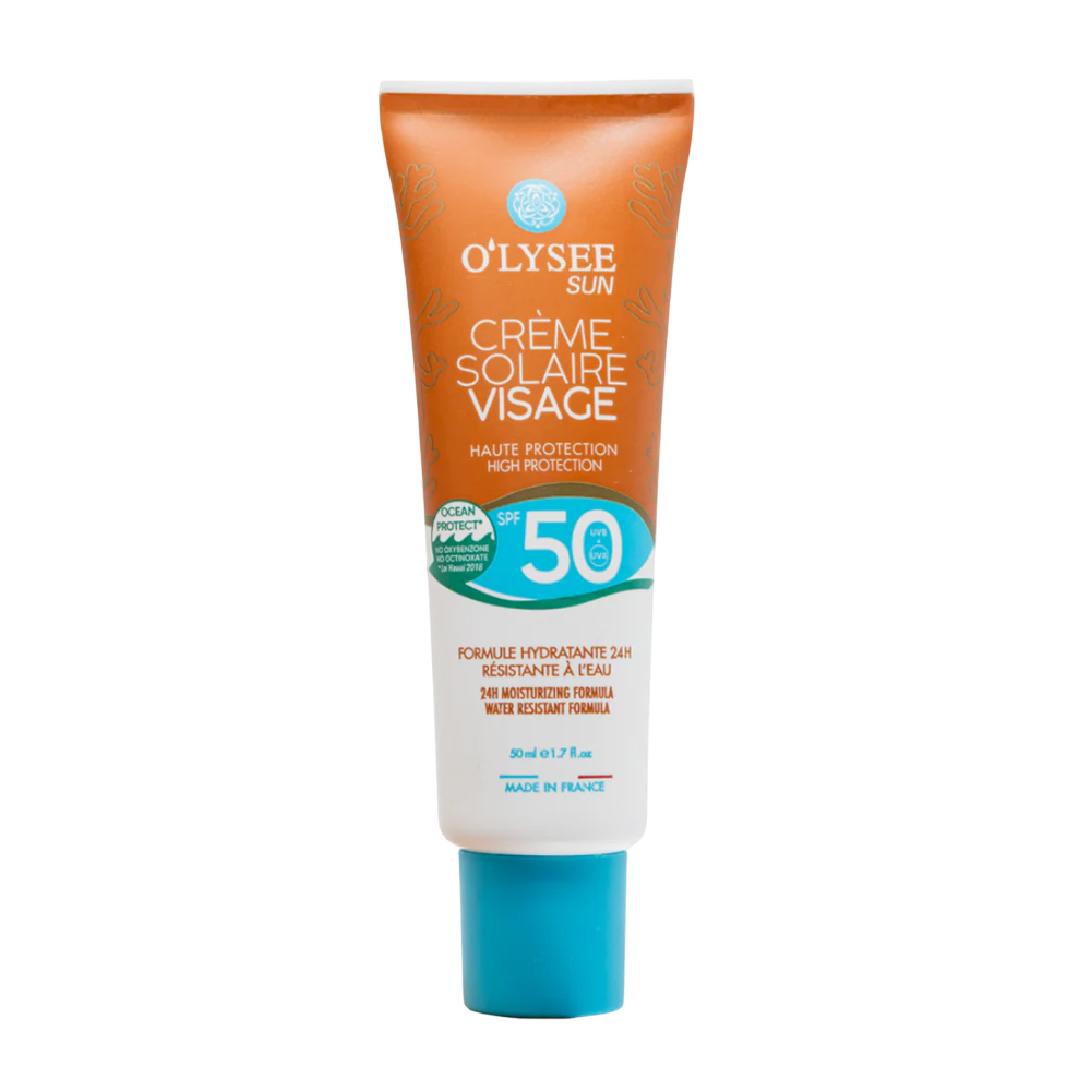 O'LYSEE Sun Cream Solaire Visage SPF 50+ 50ml - Сонцезахисний крем