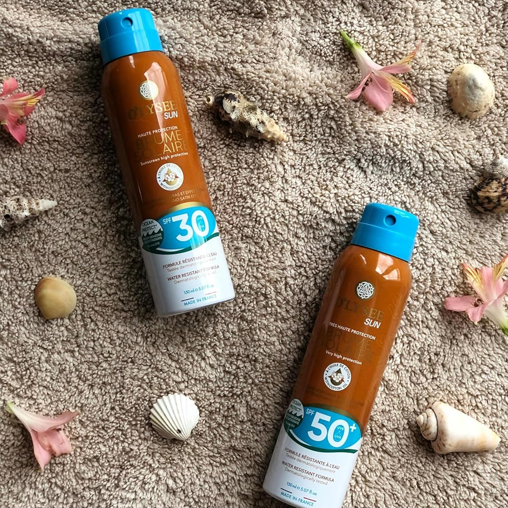 O'LYSEE Brume solaire SPF30 150ml - Сонцезахисний спрей з високим ступенем захисту - фото №2