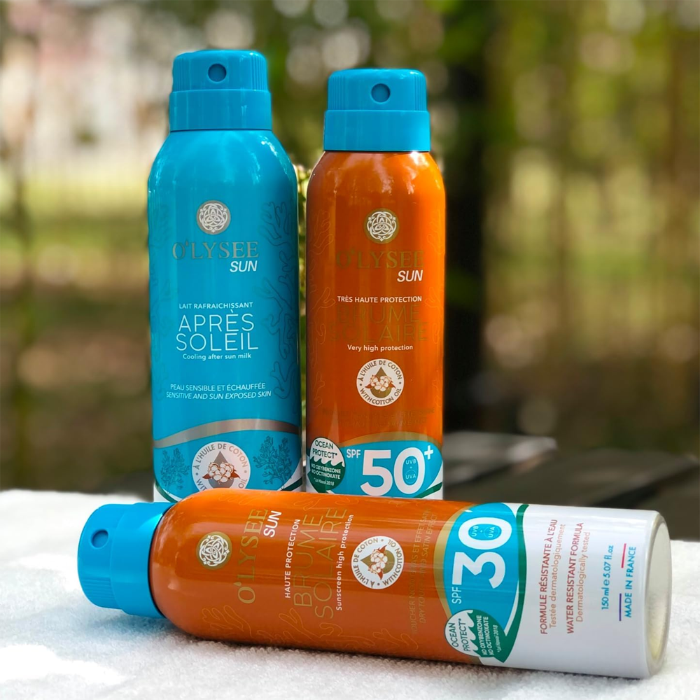 O'LYSEE Brume solaire SPF30 150ml - Сонцезахисний спрей з високим ступенем захисту - фото №1