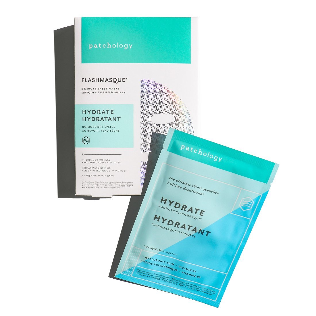 Patchology Маска для зволоження шкіри FlashMasque Hydrate 5 Minute Sheet Mask Patchology Маска для зволоження шкіри FlashMasque Hydrate 5 Minute Sheet Mask