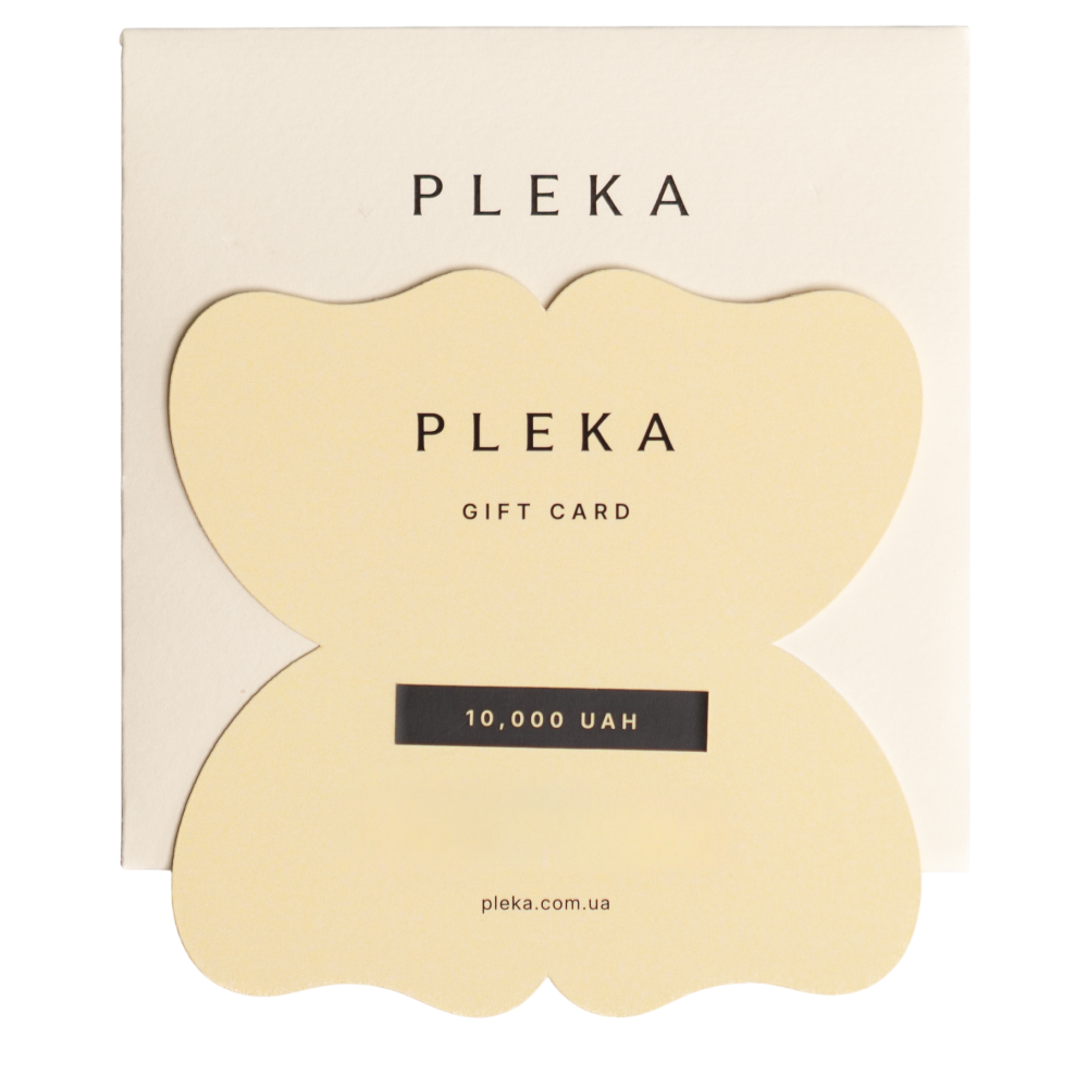 Подарунковий сертифікат PLEKA на суму 10000 гривень Подарунковий сертифікат PLEKA на суму 10000 гривень