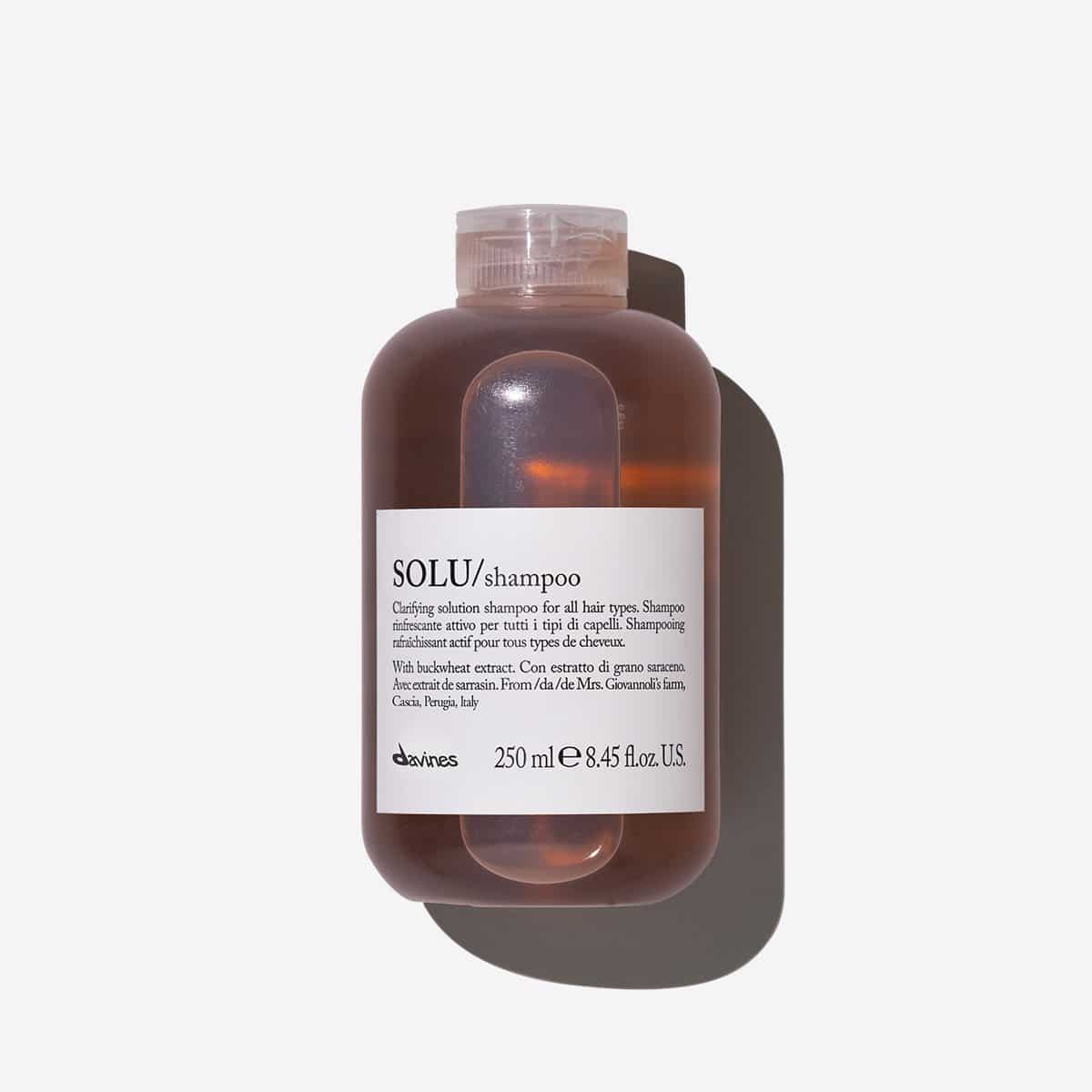DAVINES SOLU shampoo Освіжаючий шампунь для глибокого очищення