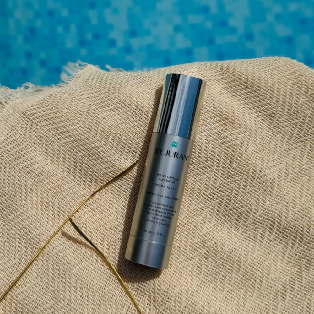 REJURAN Water Capsule Sun Serum SPF 50 40ml - Сонцезахисна сироватка - фото №3