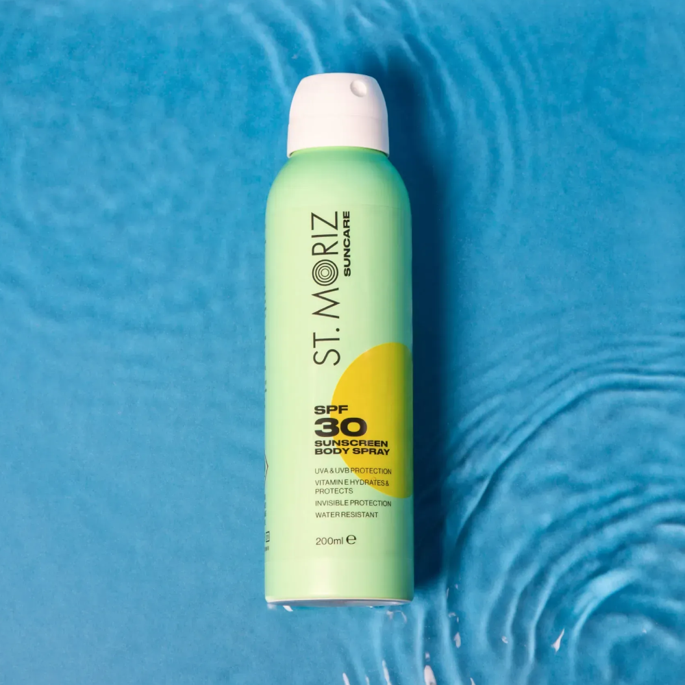 ST.MORIZ Suncare SPF 30 Body Spray 200ml - Сонцезахисний спрей для тіла - фото №3 ST.MORIZ Suncare SPF 30 Body Spray 200ml - Сонцезахисний спрей для тіла - фото №3