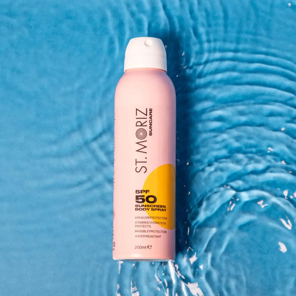 ST.MORIZ Suncare SPF 50 Body Spray 200ml - Сонцезахисний спрей для тіла - фото №4 ST.MORIZ Suncare SPF 50 Body Spray 200ml - Сонцезахисний спрей для тіла - фото №4