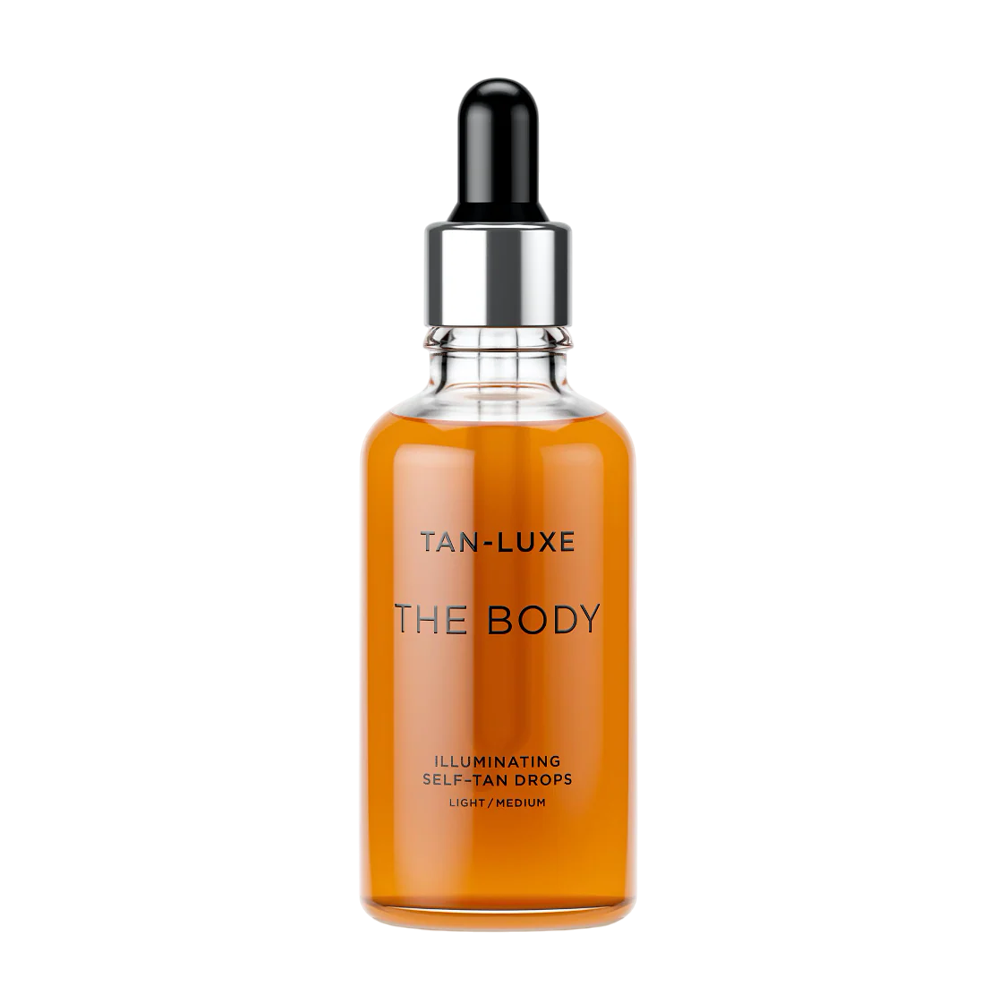 TAN-LUXE The Body Illuminating Self-Tan Drops Light/Medium 50ml - Краплі для автозасмаги тіла у відтінку Light/Medium TAN-LUXE The Body Illuminating Self-Tan Drops Light/Medium 50ml - Краплі для автозасмаги тіла у відтінку Light/Medium