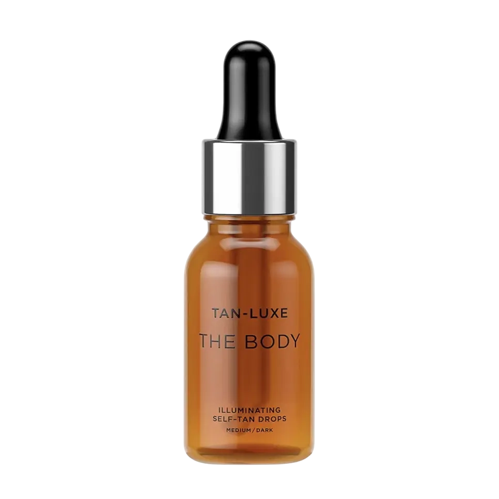 TAN-LUXE The Body Illuminating Self-Tan Drops Medium/Dark 15ml - Краплі для автозасмаги тіла у відтінку Medium/Dark