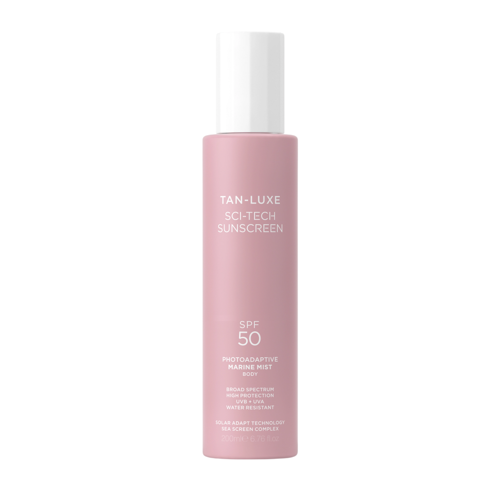 TAN-LUXE Sci-Tech Sunscreen Photoadaptive Marine Mist SPF 50 200ml - Фотоадаптивний сонцезахисний міст SPF 50 TAN-LUXE Sci-Tech Sunscreen Photoadaptive Marine Mist SPF 50 200ml - Фотоадаптивний сонцезахисний міст SPF 50