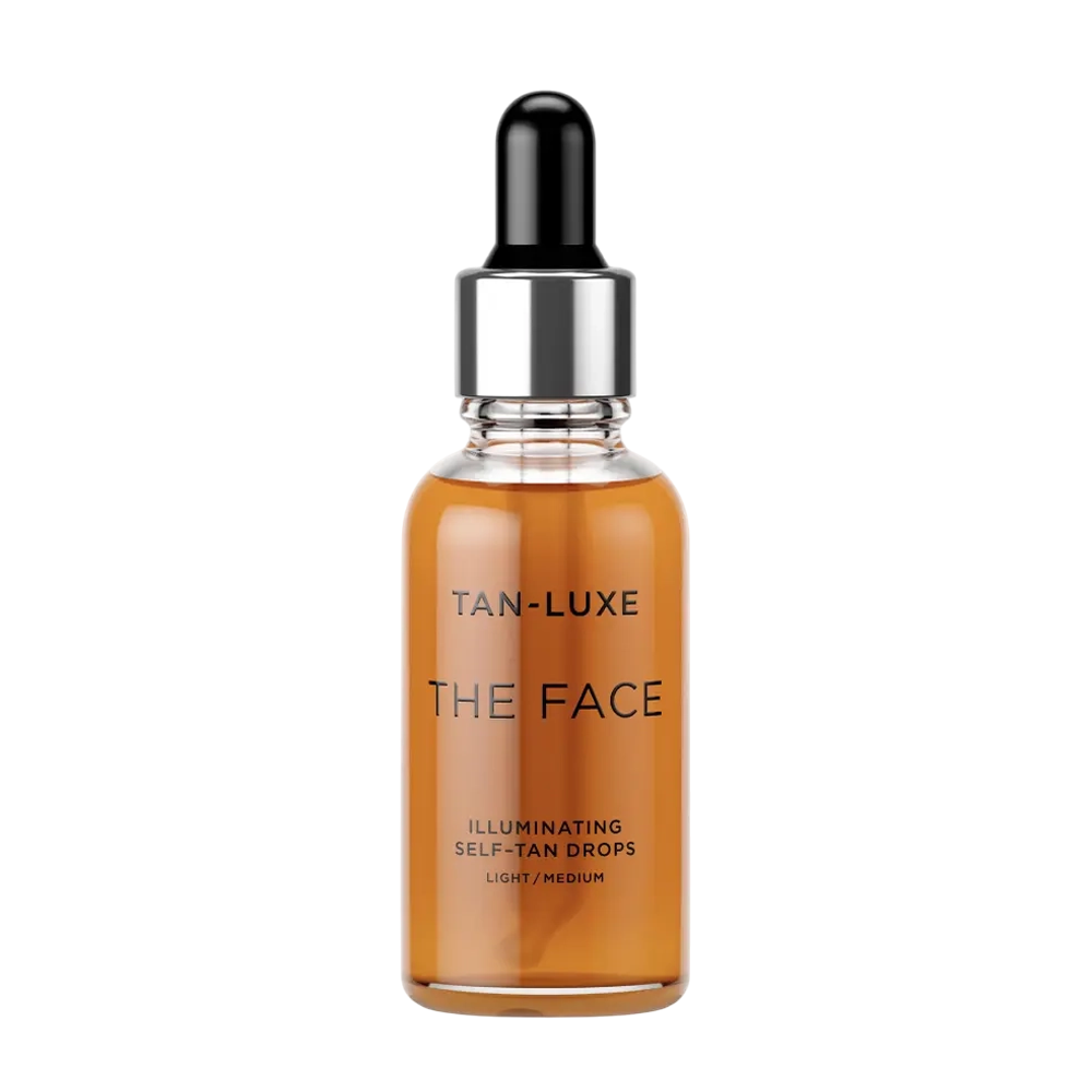 TAN-LUXE The Face Illuminating Self-Tan Drops Light/Medium 30ml - Краплі для автозасмаги обличчя у відтінку Light/Medium TAN-LUXE The Face Illuminating Self-Tan Drops Light/Medium 30ml - Краплі для автозасмаги обличчя у відтінку Light/Medium