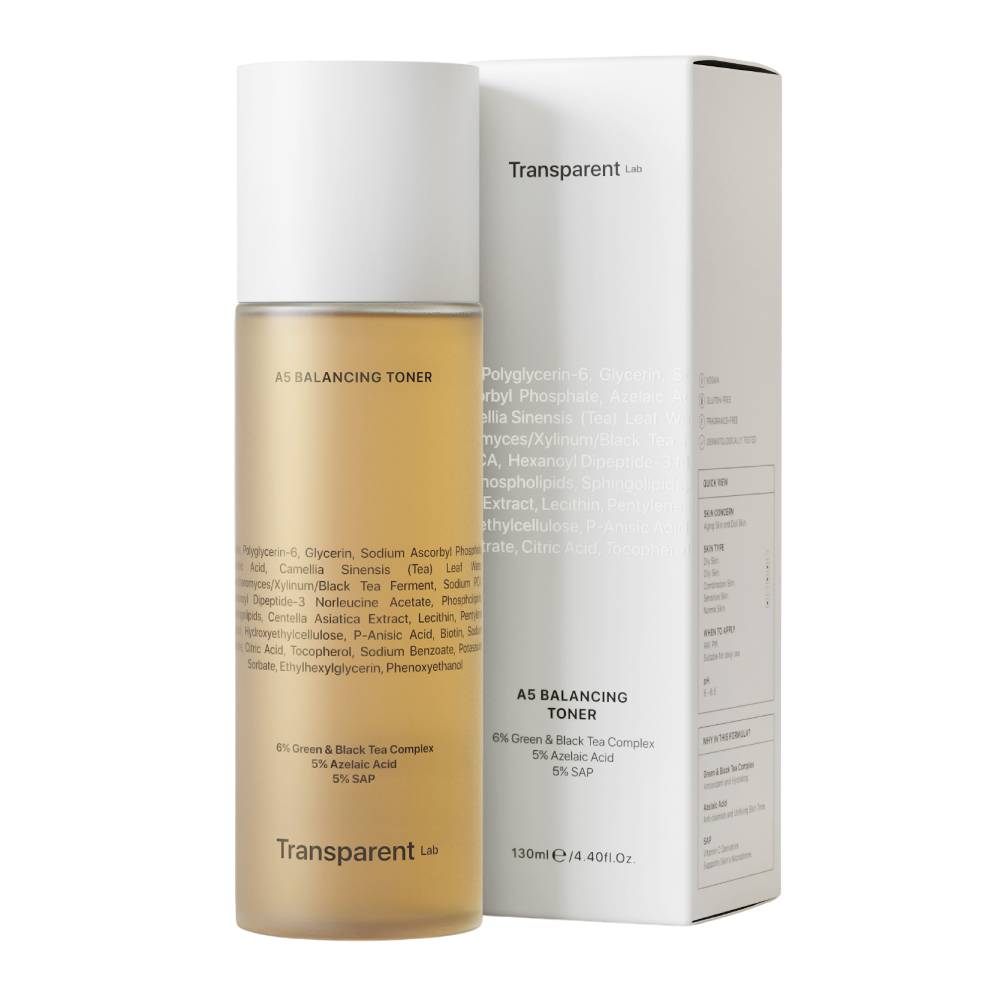 TRANSPARENT LAB A5 Balancing Toner 130ml - Балансуючий тонер з антиоксидантною та очищувальною дією - фото №1 TRANSPARENT LAB A5 Balancing Toner 130ml - Балансуючий тонер з антиоксидантною та очищувальною дією - фото №1