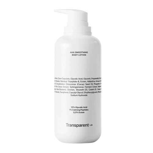 Transparent Lab AHA Smoothing Body Lotion 400ml - Розгладжуючий лосьйон для тіла АНА Transparent Lab AHA Smoothing Body Lotion 400ml - Розгладжуючий лосьйон для тіла АНА