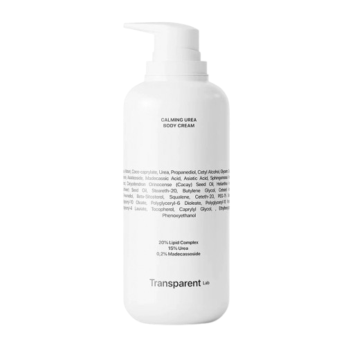 Transparent Lab Calming Urea Body Lotion 400ml - Заспокійливий лосьйон для тіла з сечовиною Transparent Lab Calming Urea Body Lotion 400ml - Заспокійливий лосьйон для тіла з сечовиною