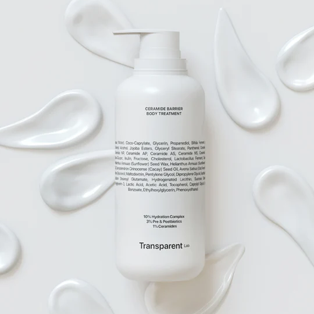 TRANSPARENT LAB Ceramide Barrier Body 400ml - Лосьйон для тіла з керамідами - фото №3 TRANSPARENT LAB Ceramide Barrier Body 400ml - Лосьйон для тіла з керамідами - фото №3