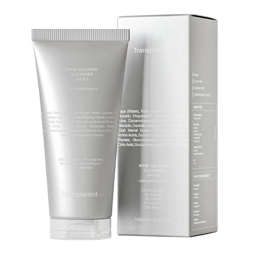 Transparent Lab Rose Calming Cleanser pH 5.5 150 ml - Очисник для чутливої шкіри - фото №1 Transparent Lab Rose Calming Cleanser pH 5.5 150 ml - Очисник для чутливої шкіри - фото №1