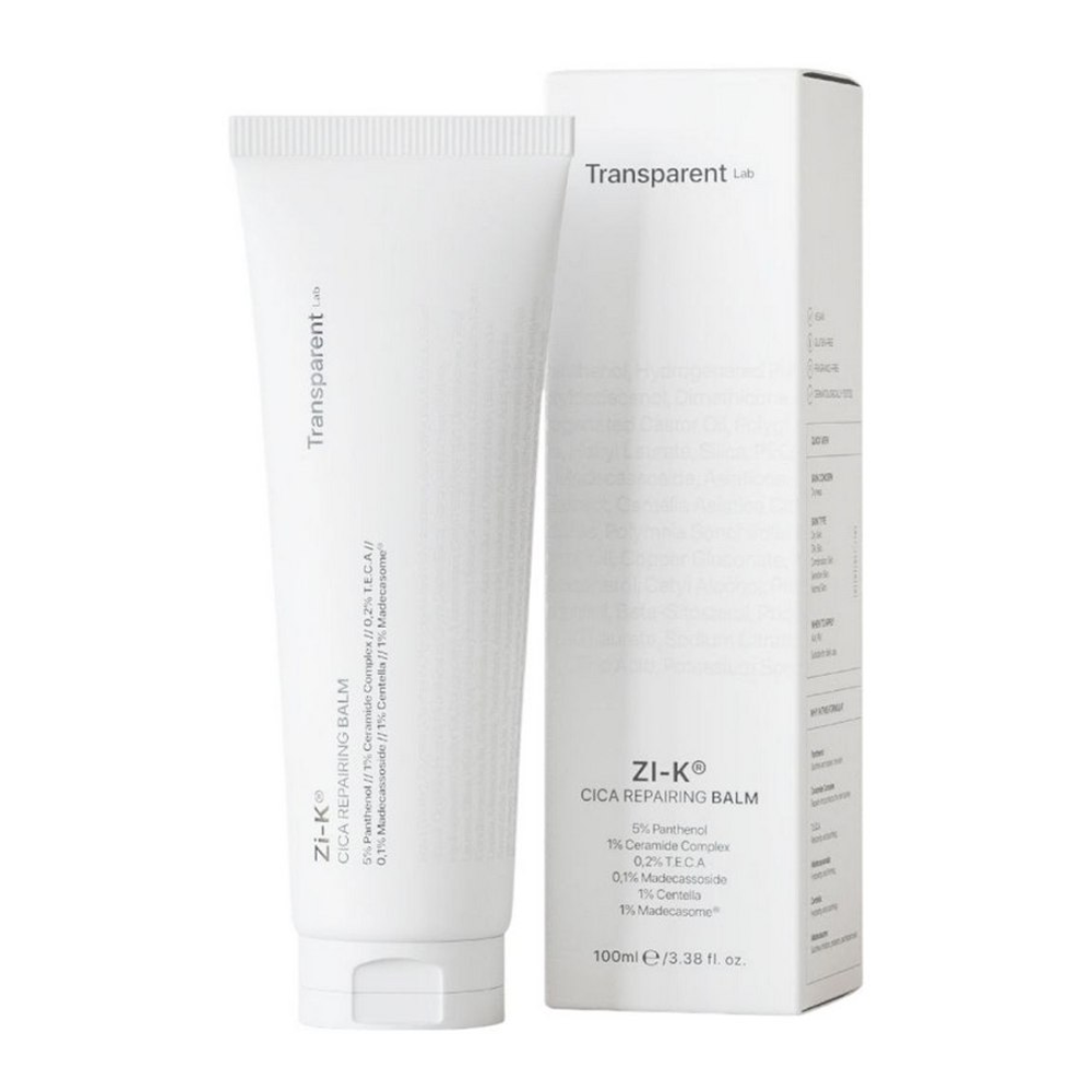 Transparent Lab ZI-K® Cica Repairing Balm 100ml - Відновлюючий бальзам для обличчя з екстрактом центели - фото №1