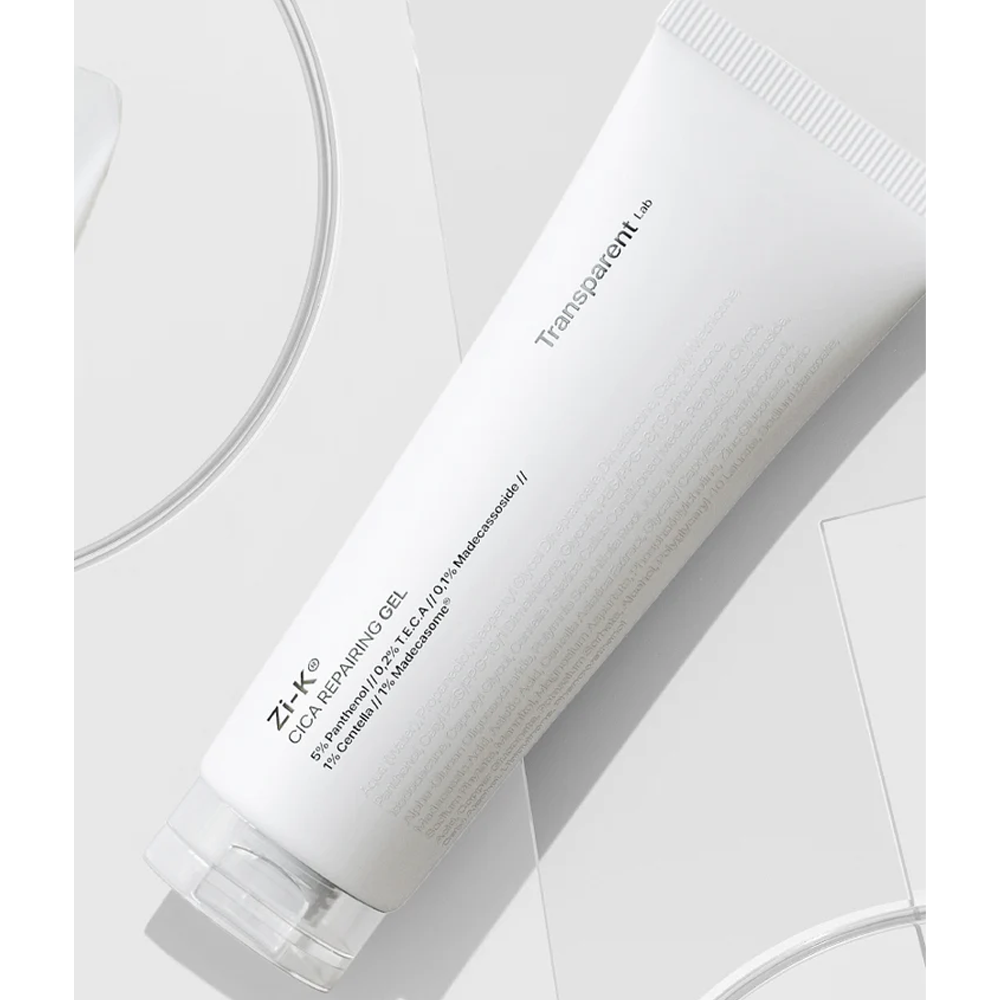 Transparent Lab ZI-K® Cica Repairing Gel 100ml - Відновлюючий гель для обличчя з екстрактом центели - фото №3 Transparent Lab ZI-K® Cica Repairing Gel 100ml - Відновлюючий гель для обличчя з екстрактом центели - фото №3