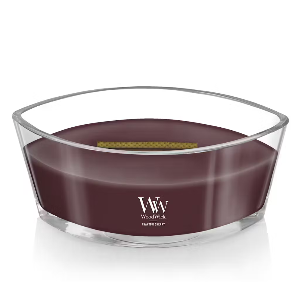 Woodwick Ellipse Phantom Cherry 453 г - Ароматична свічка з ароматом темної вишні та амбри - фото №1 Woodwick Ellipse Phantom Cherry 453 г - Ароматична свічка з ароматом темної вишні та амбри - фото №1