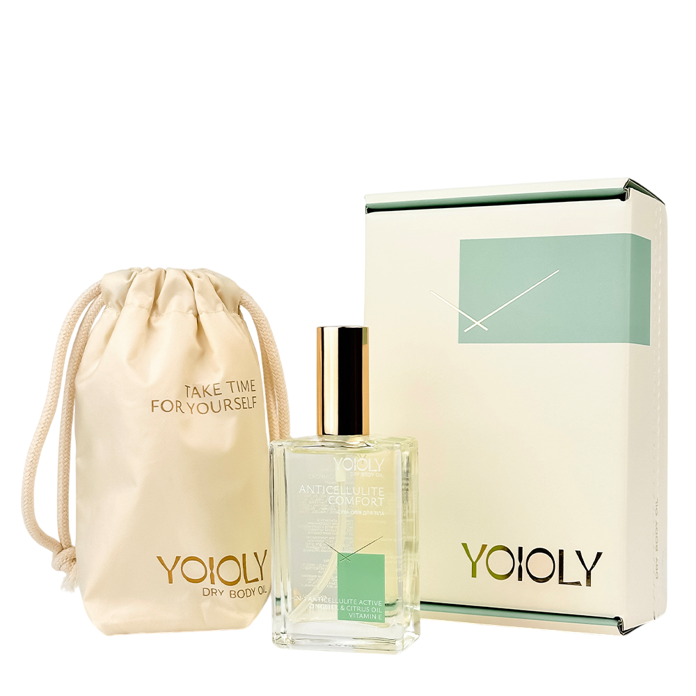 YOOLY Anticellulite Comfort 100ml - Суха олія для тіла "Антицелюліт комфорт" - фото №1 YOOLY Anticellulite Comfort 100ml - Суха олія для тіла "Антицелюліт комфорт" - фото №1