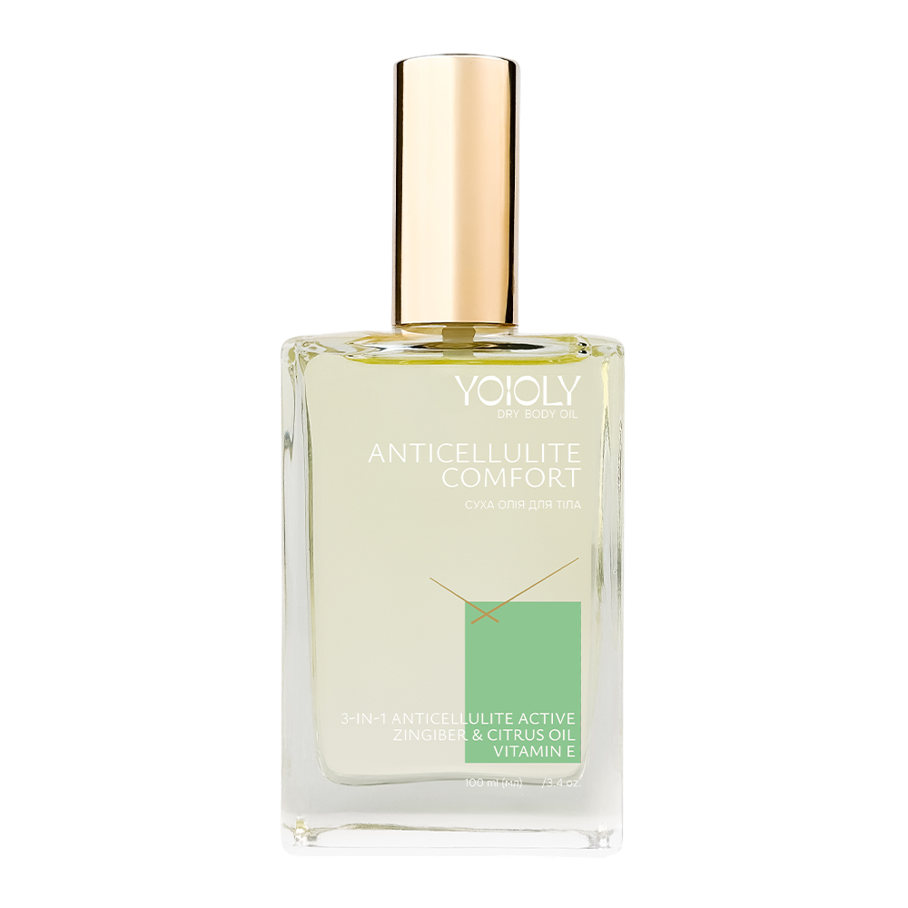 YOOLY Anticellulite Comfort 100ml - Суха олія для тіла "Антицелюліт комфорт" YOOLY Anticellulite Comfort 100ml - Суха олія для тіла "Антицелюліт комфорт"
