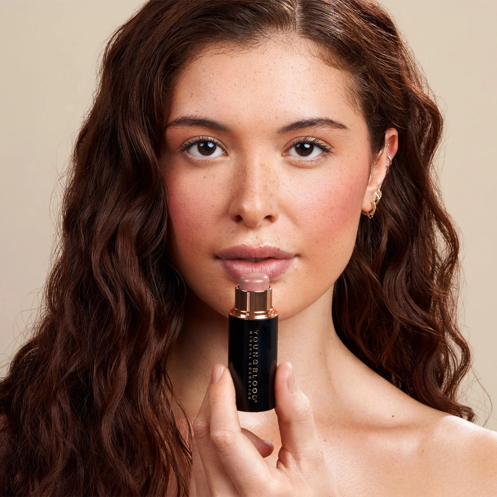 Youngblood VividLuxe Crème Blush Stick Crème Brûlée Mini 2,5g - Кремові рум'яна-стік - фото №2